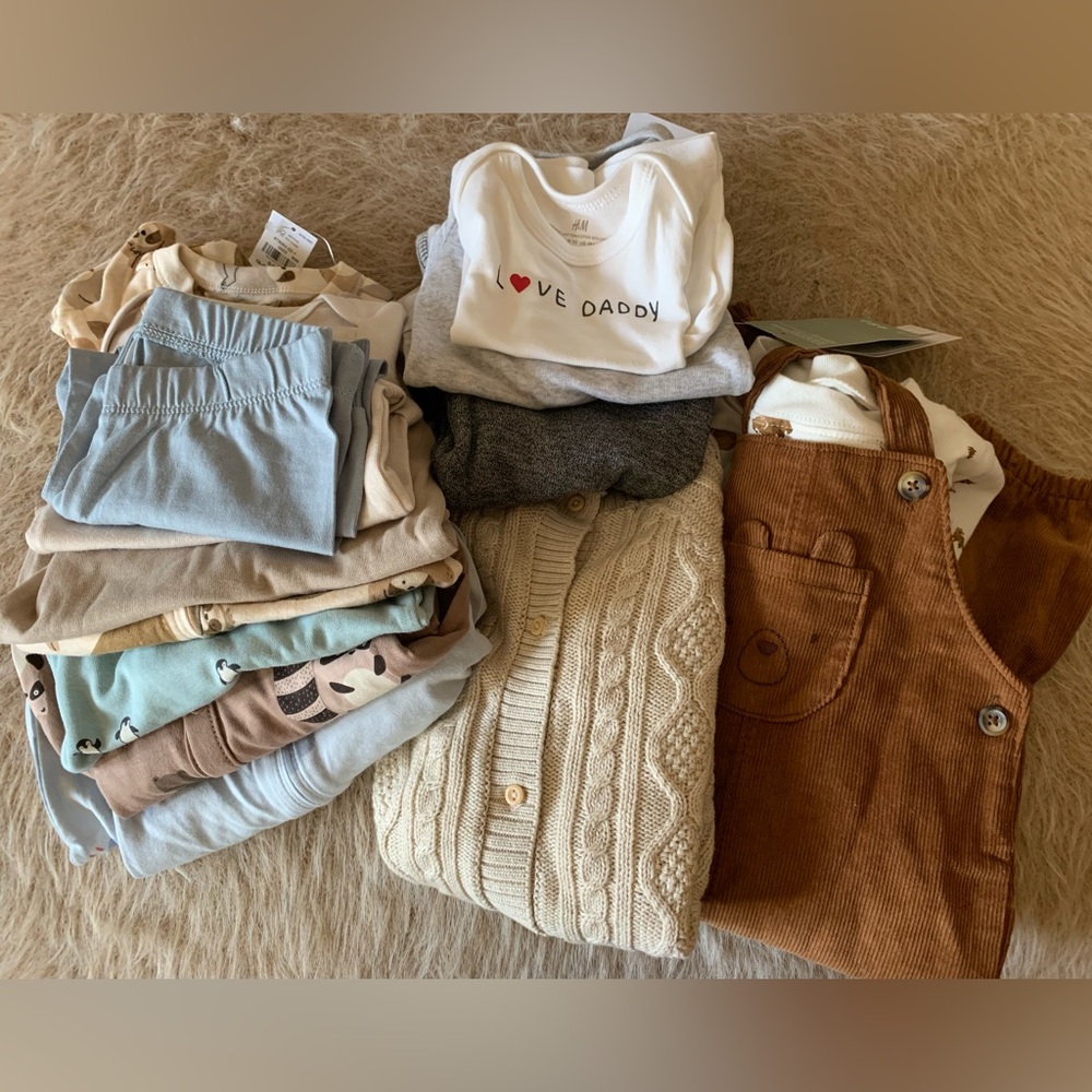 H&M NWT Bundle Baby Boys Size N to 9-12 months